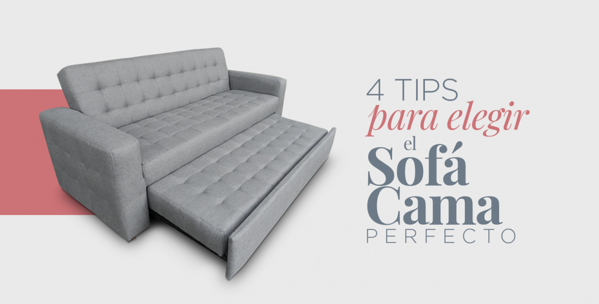4 Tips para Elegir el Sofá Cama Perfecto - Mobydec Muebles