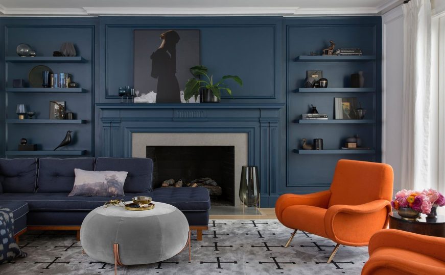 decoración pantone 2020 classic blue