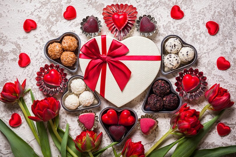 decoración San Valentín