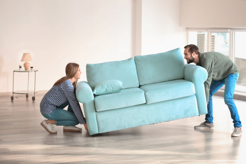 acomodo de muebles