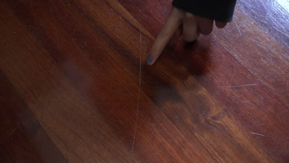 rasguños muebles de madera